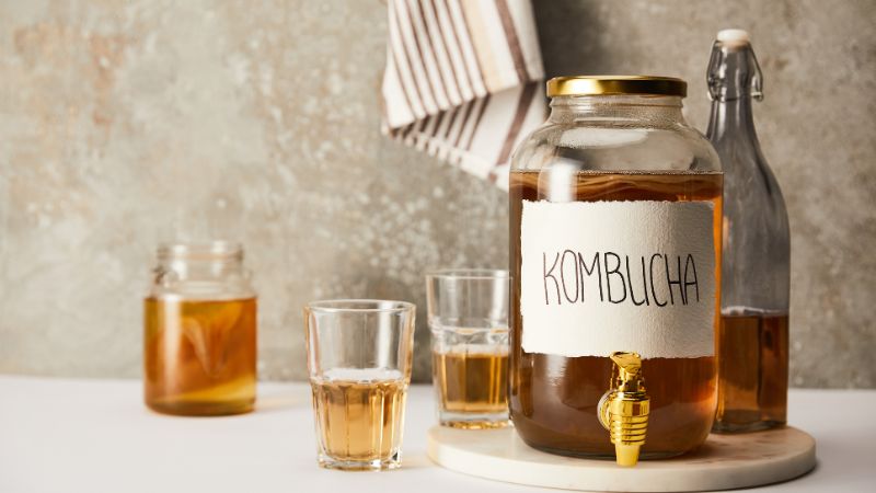 trà kombucha trái cây