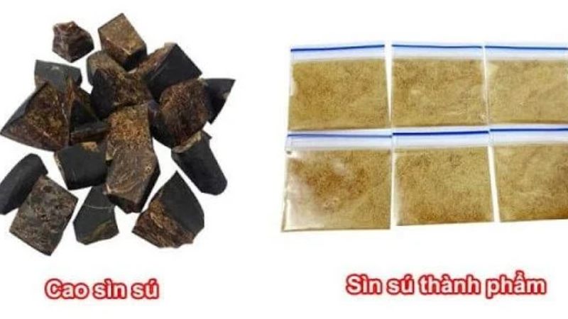sìn sú dạng bột