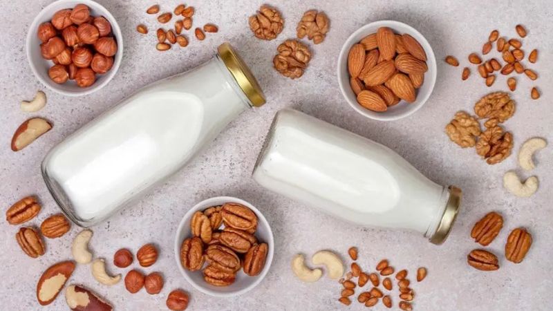 Các loại hạt và sữa hạt tốt cho người tiểu đường