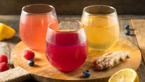 trà kombucha trái cây